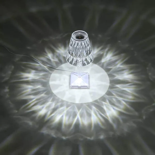 Crystal Hood Like Lamp