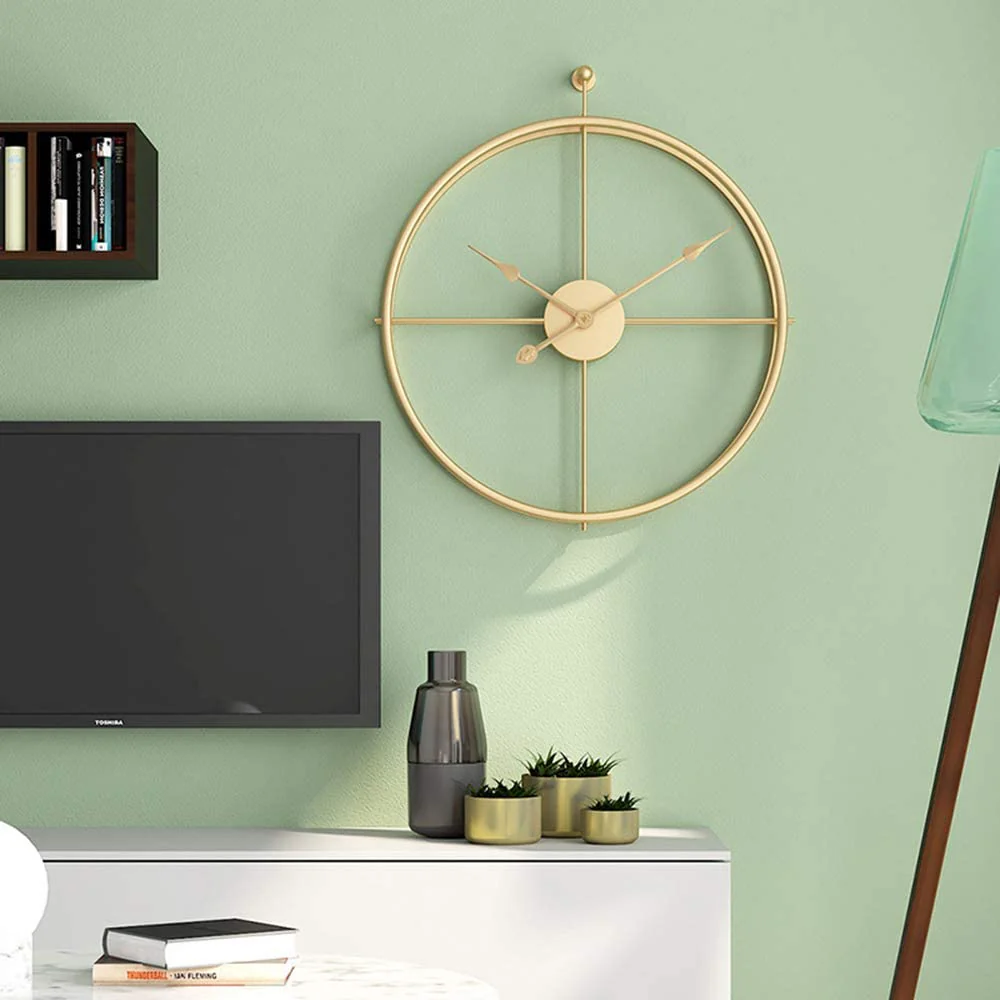 Imported Metallic Colorful Digit Clock