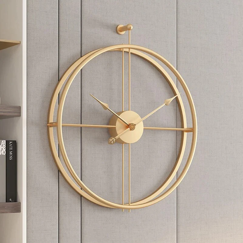 Imported Metallic Colorful Digit Clock