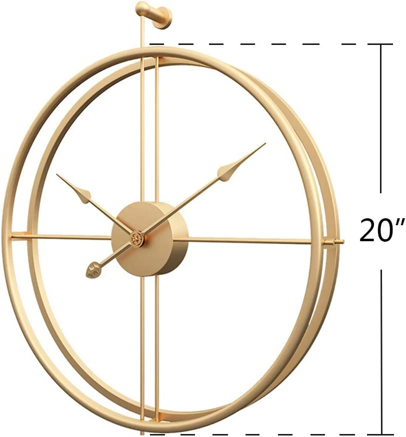 Imported Metallic Colorful Digit Clock