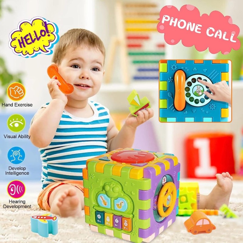 Huanger Baby Activity Cube-HE0530