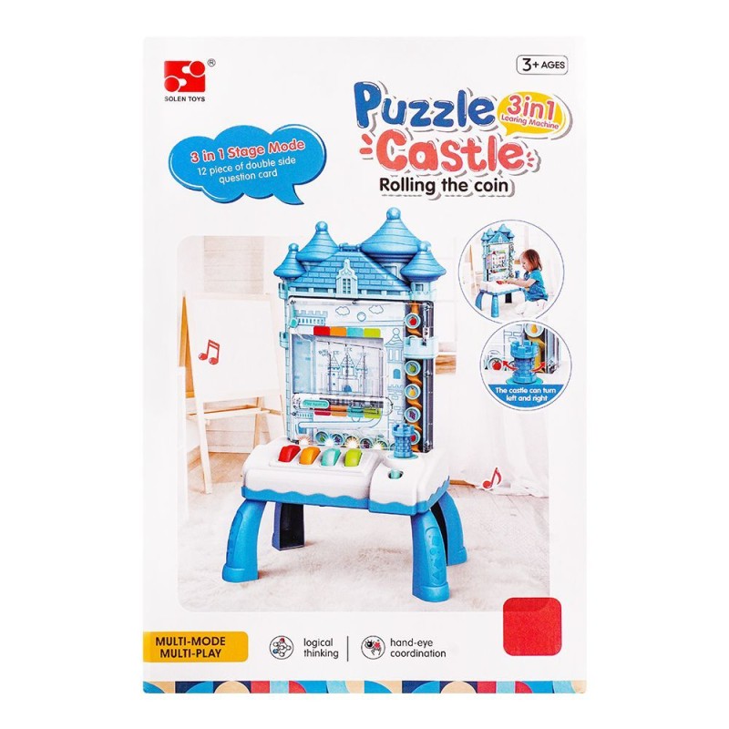 Puzzle Castle – Roll The Coin Game For Kids