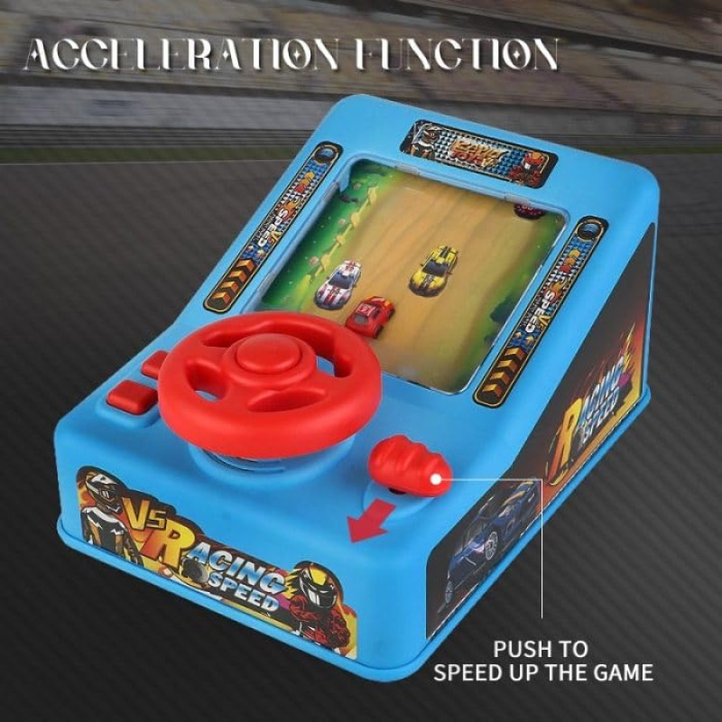 Car Race Adventure Steering Wheel Simulation Driving Game Machine Kids Toys