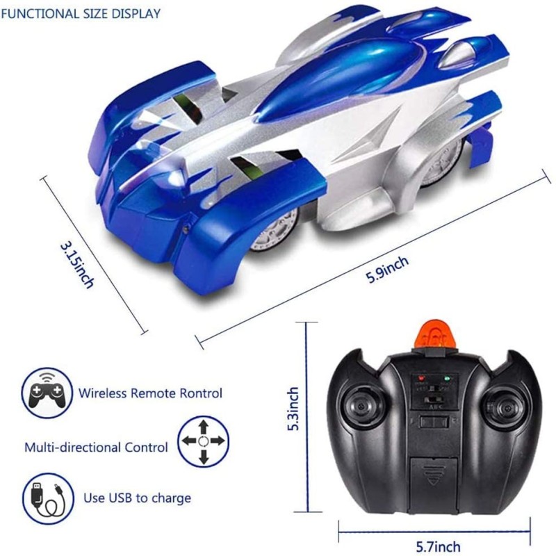 Remote Control Stunt Racing Anti-Gravity Wall Climbing Car