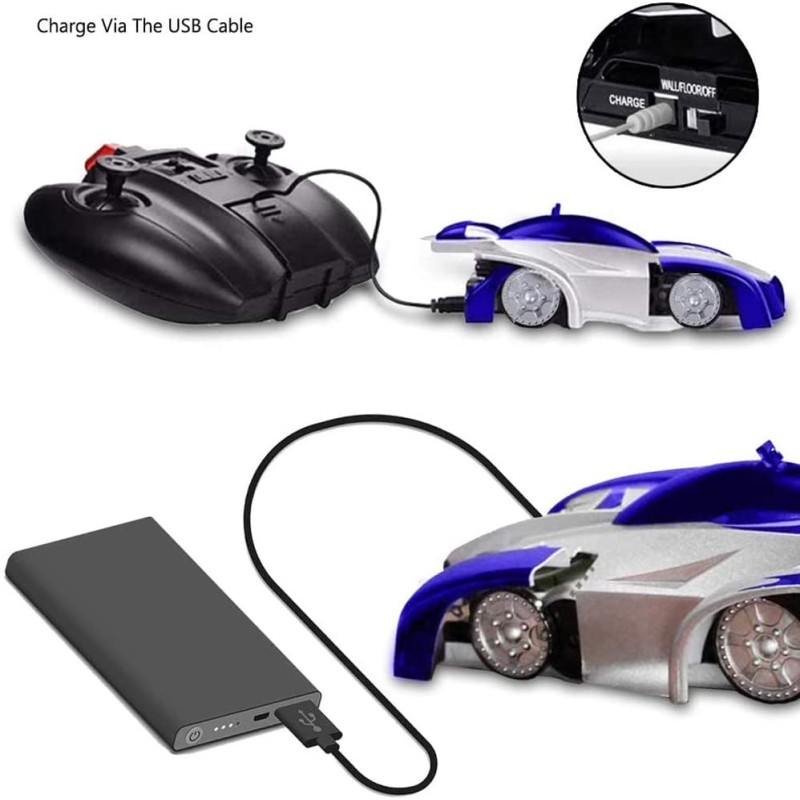 Remote Control Stunt Racing Anti-Gravity Wall Climbing Car