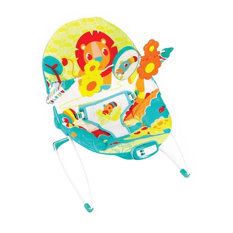 Mastela Music And Soothe Bouncer – Lion Yellow & Blue – 6889