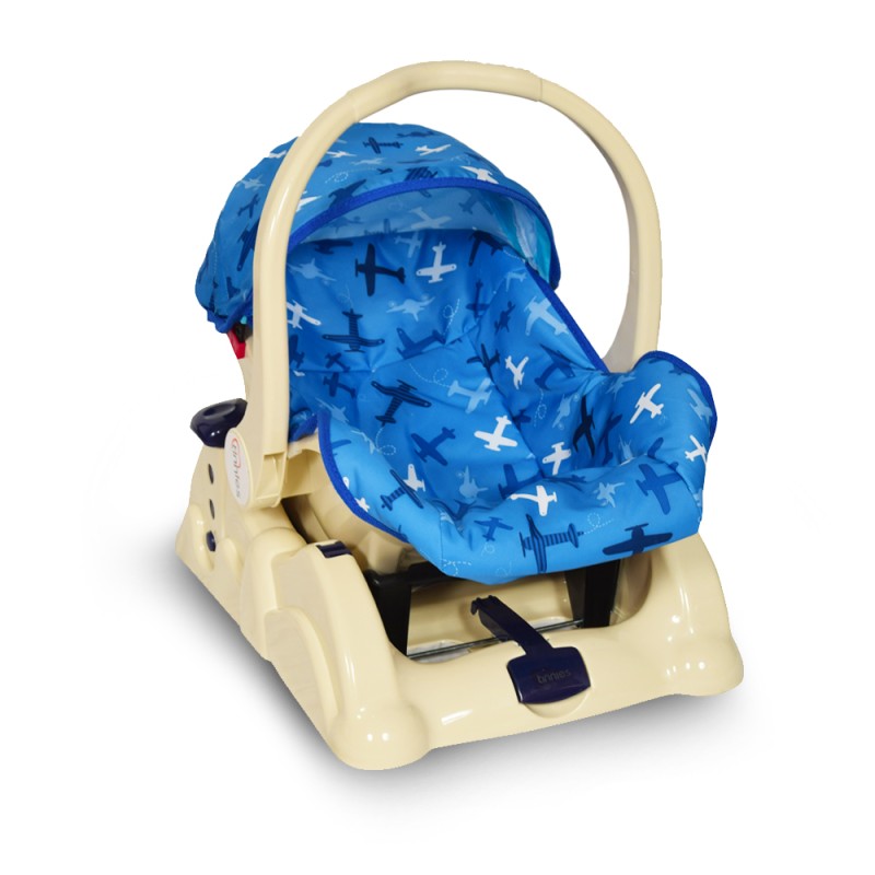 Tinnies Baby Carry Cot W/Rocking (Blue) – T003-012