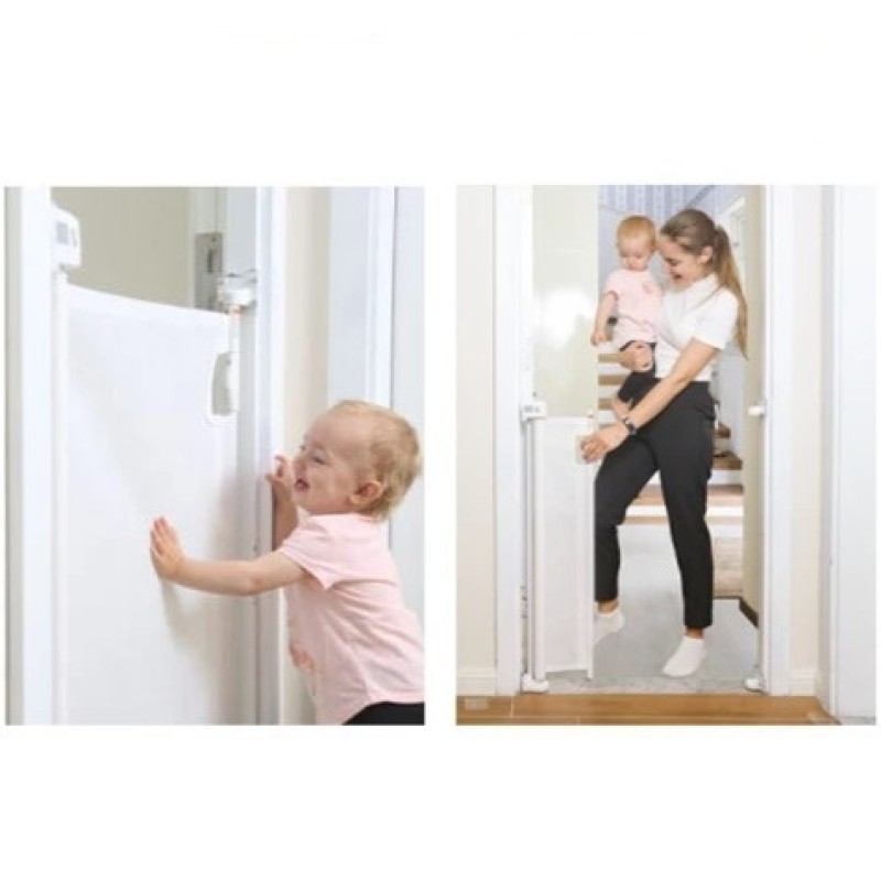 Staircase Fence  Safety Doorway Fence Partition Door Fence Up To 8 to 70 inches 