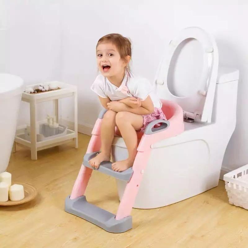 Infantes Toilet Ladder Potty Training Seat – Pink – L-003