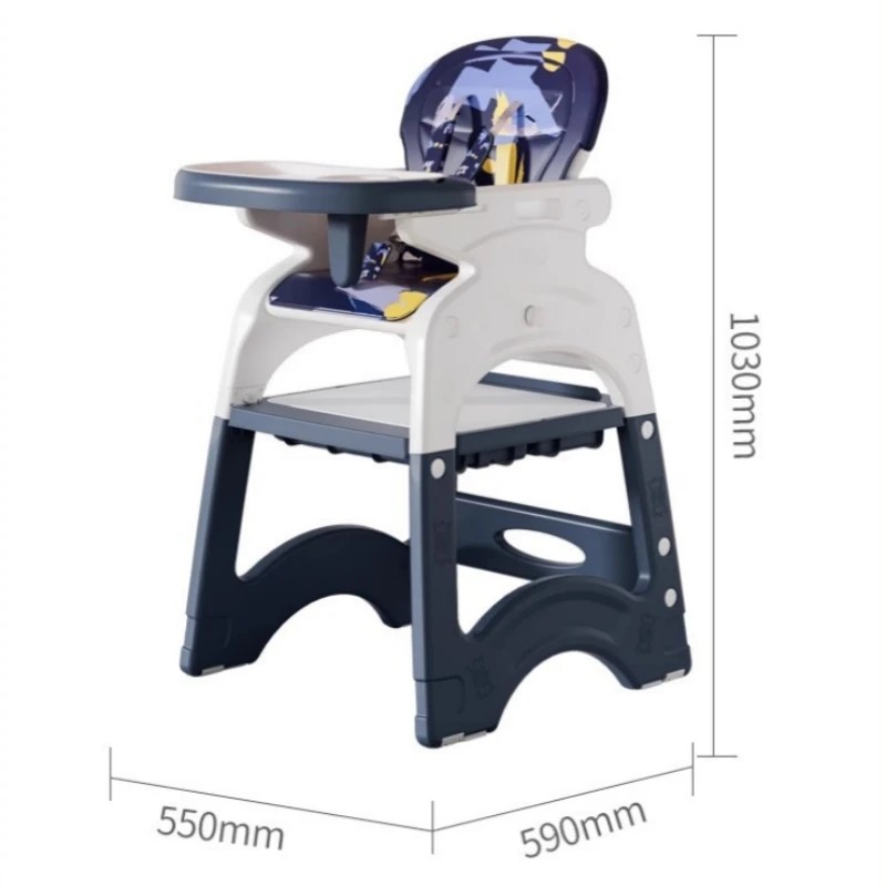 Infantes Baby Detachable Combined Growth Dining Chair – Blue