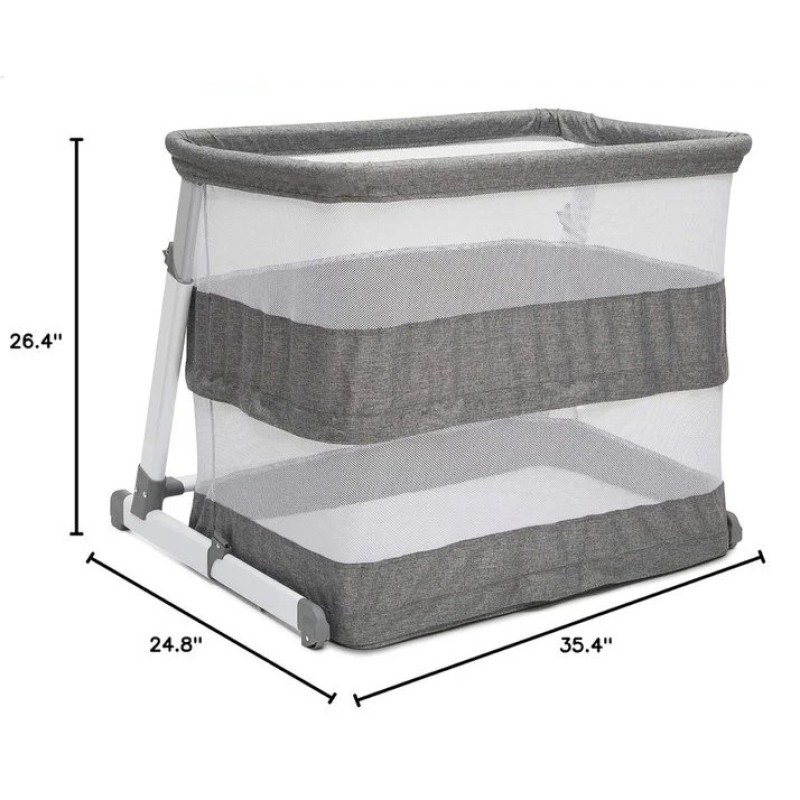 SIMMON KIDS ROOM 2 GROW BABY CONVERTIBLE BASSINET COT – XB21002