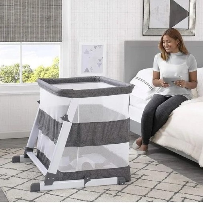 SIMMON KIDS ROOM 2 GROW BABY CONVERTIBLE BASSINET COT – XB21002