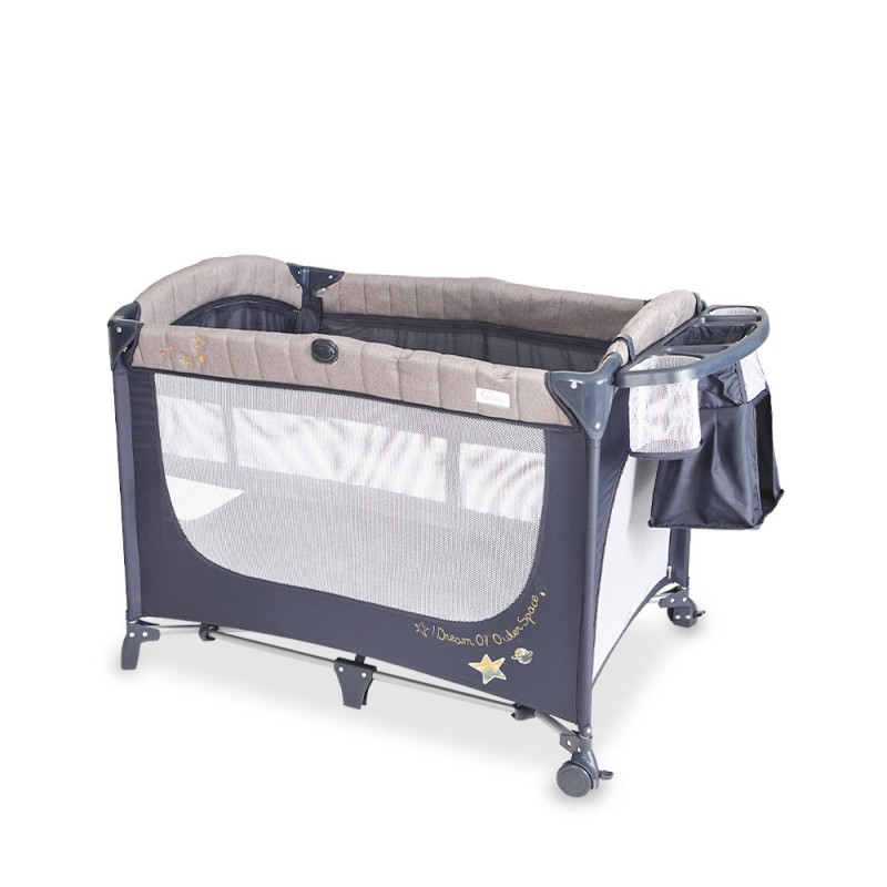 Tinnies Drop Side Play Pen – Blue – T302 – 012
