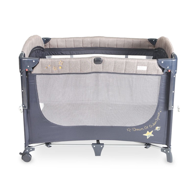 Tinnies Drop Side Play Pen – Blue – T302 – 012