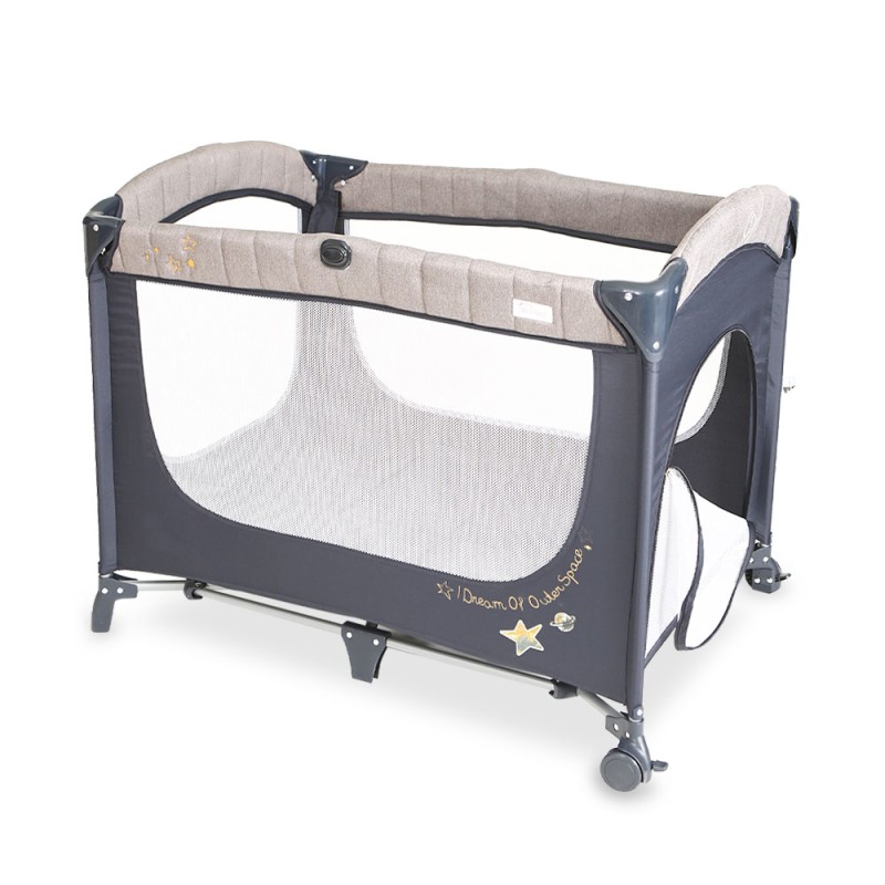 Tinnies Drop Side Play Pen – Blue – T302 – 012