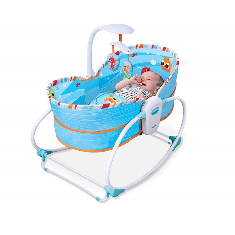 Mastela 5in1 Baby Rocker-Light Blue – 6038