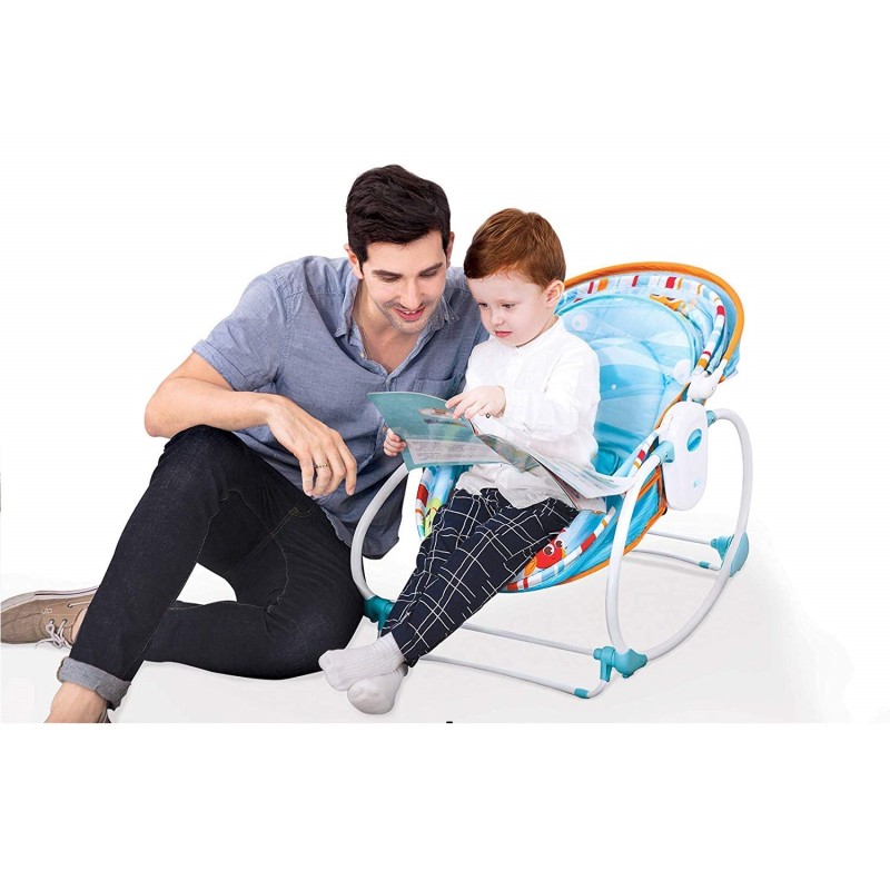 Mastela 5in1 Baby Rocker-Light Blue – 6038