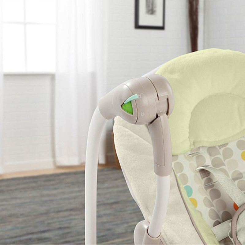 Ingenuity Convert-to-Seat Auto Baby Swing Green
