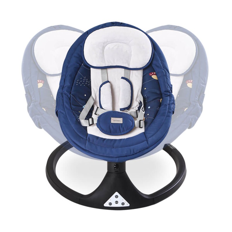 Tinnies Auto Baby Swing-Dark Blue-T521