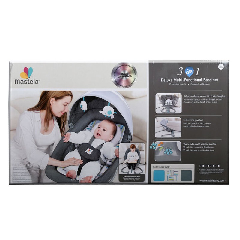 Mastela – Baby Swing 3 In 1 Deluxe Multi-Functional Unisex Color – 8105