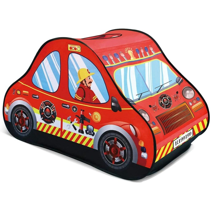 Infantes Tent House Car Style + Free 50 Balls red 