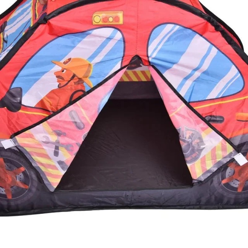 Infantes Tent House Car Style + Free 50 Balls red 