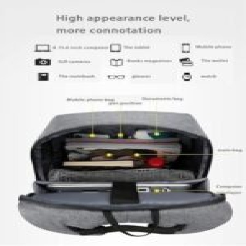 3 in 1 USB Laptop Multipurpose Laptop Backpack Set