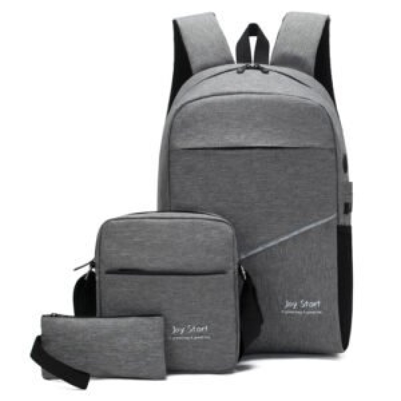 3 in 1 USB Laptop Multipurpose Laptop Backpack Set