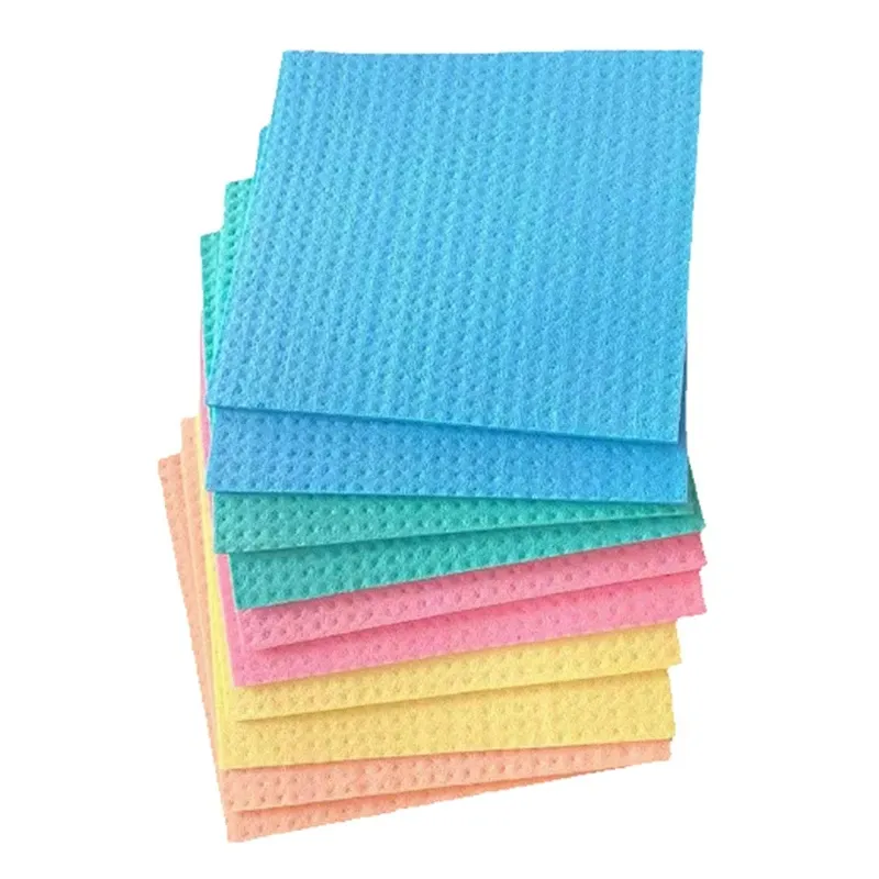 Pack of 5 Cellulose Sponge absorbent cleaning cloth