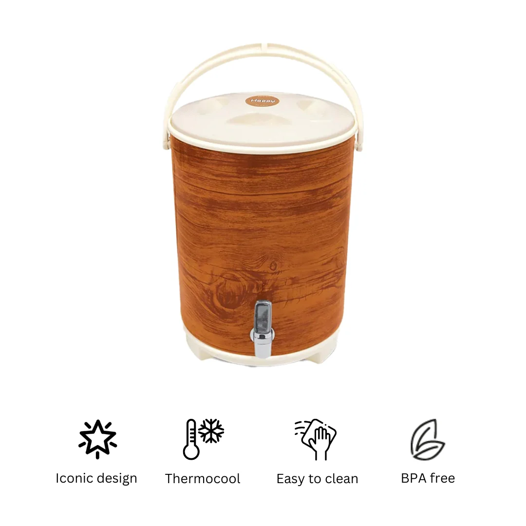 Happy Wood & Wood Water Cooler 14 Litre