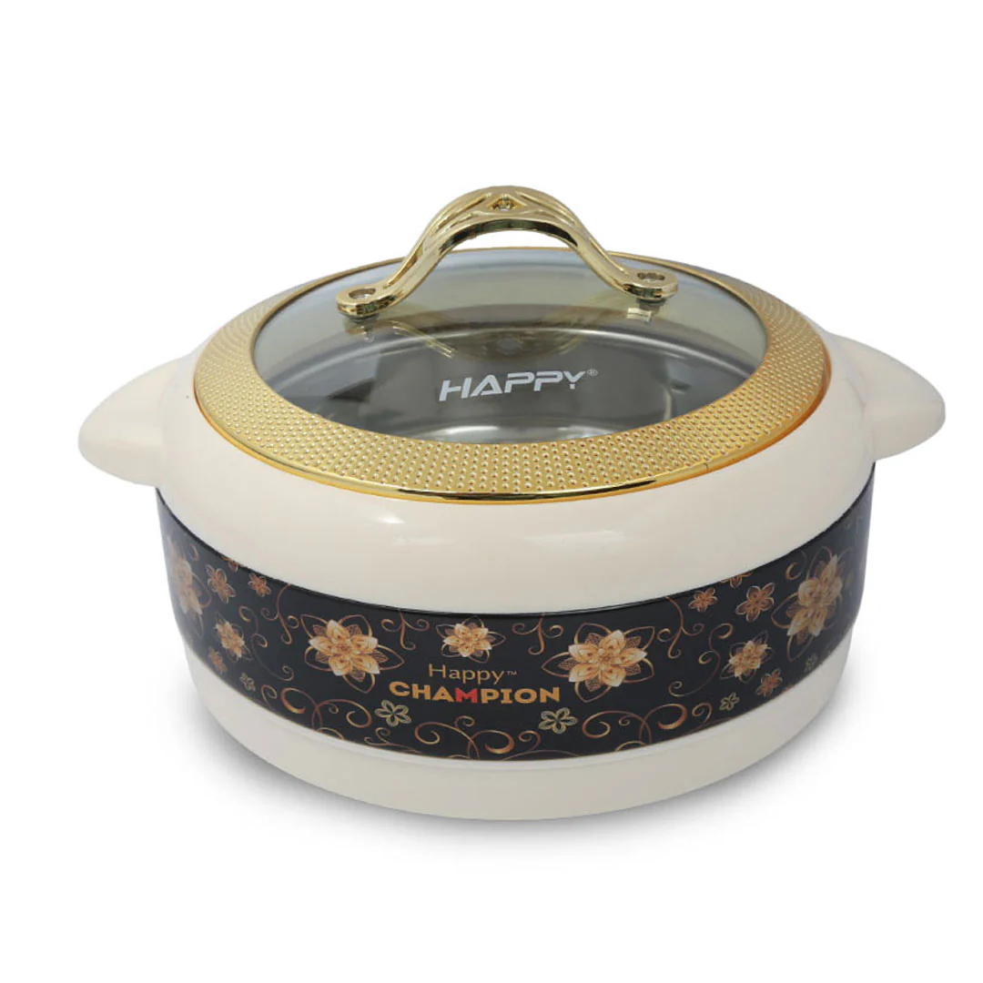 Happy Champion Glass Top 4 Pcs Gift Pack (Black)