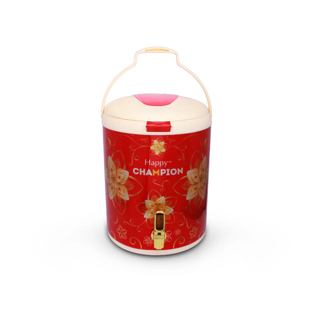 Happy Champion Water Cooler 13 Ltr (Red)