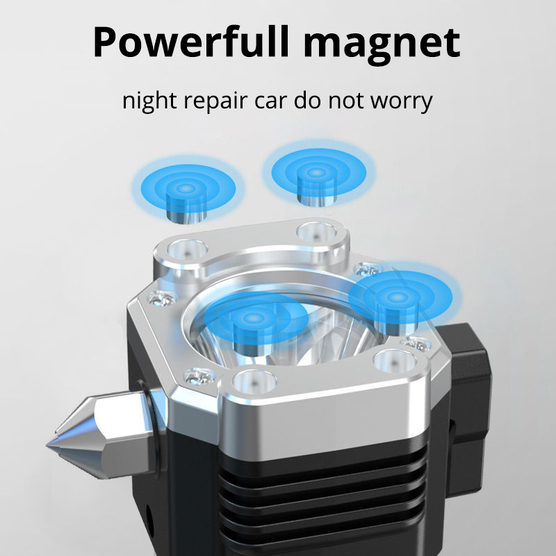 Multifunctional Portable Emergency Flashlight LED 3W Emergency Torch Light