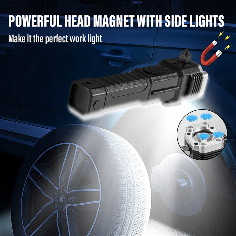 Multifunctional Portable Emergency Flashlight LED 3W Emergency Torch Light