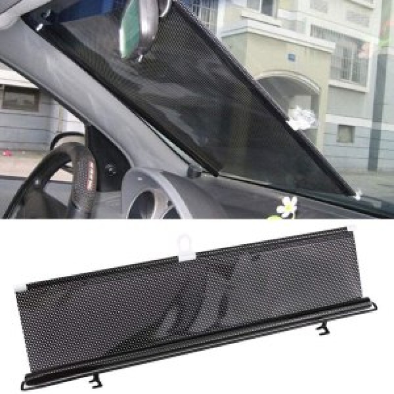Retractable Car Window Sun Shade for Automobile Front and Back Windshield
