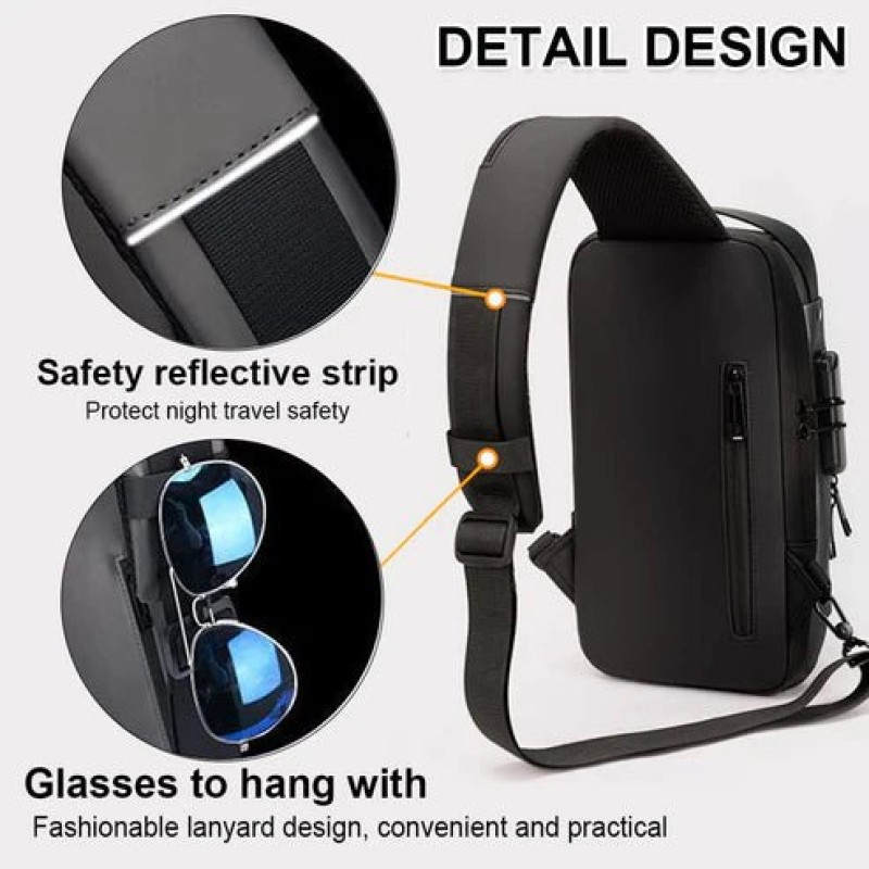 Multifunctional Waterproof Anti-Theft Chest Bag