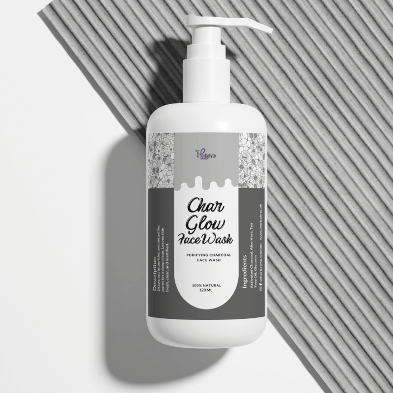 New Char Glow Face Wash