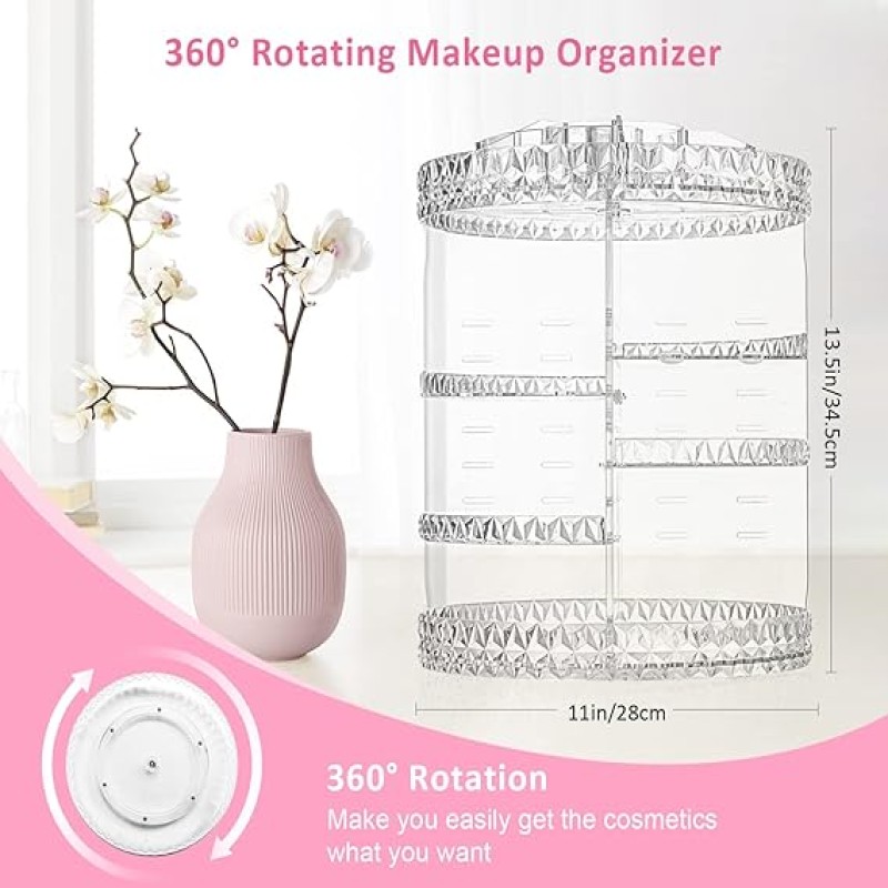 Cosmetic Organizer Diamond 360