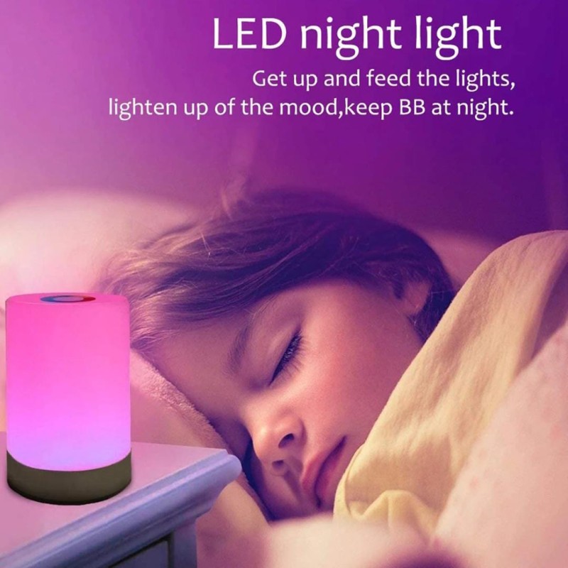 Multicolor Touch Lamp