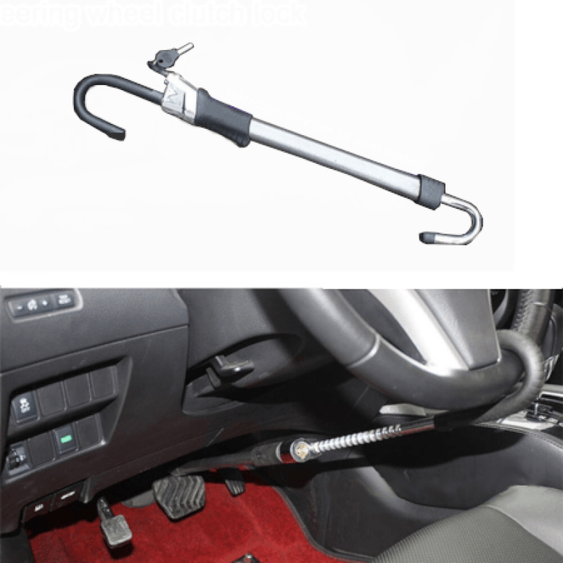 Car Anti Theft Pedal To Steering Wheel Lock – Jewel Lock
