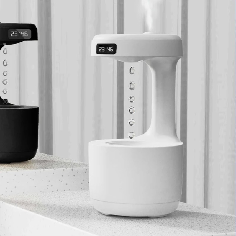 Anti-Gravity Air Humidifier with LED Display
