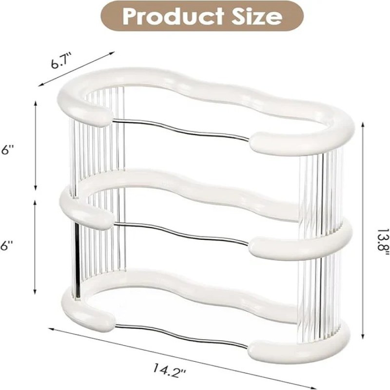 3 Layer Multi-Layers Perfume And Cosmetic Stand