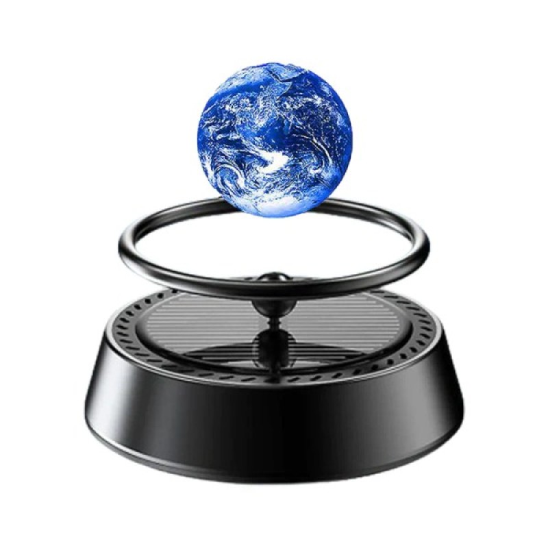Rotating Solar Earth Car Freshener