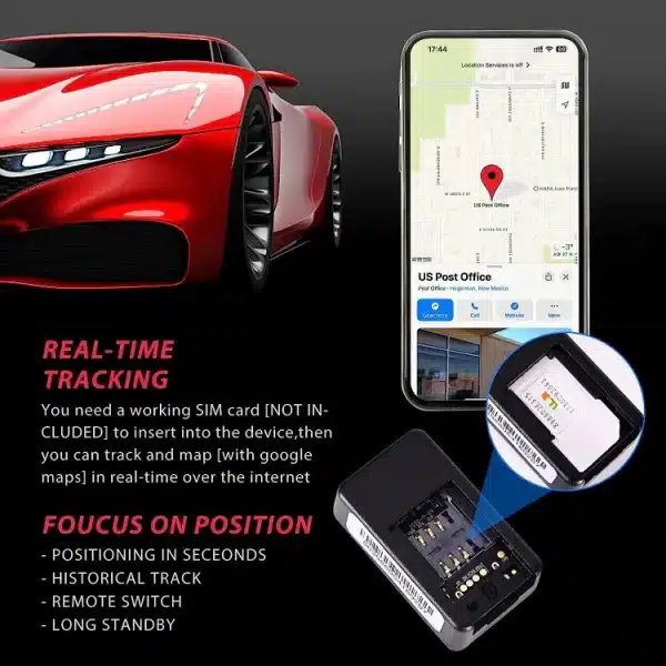 Real-Time GPS Car Tracker | Anti-Theft & Anti-Lost Locator