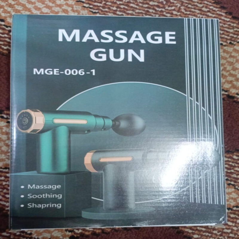 Compact Muscle Massager Gun – Deep Tissue Relief | Model MGE-006 (Randomcolors)