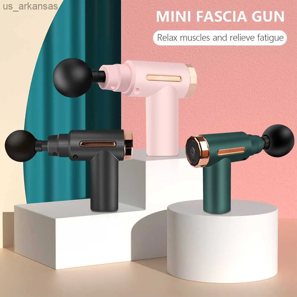 Compact Muscle Massager Gun – Deep Tissue Relief | Model MGE-006 (Randomcolors)