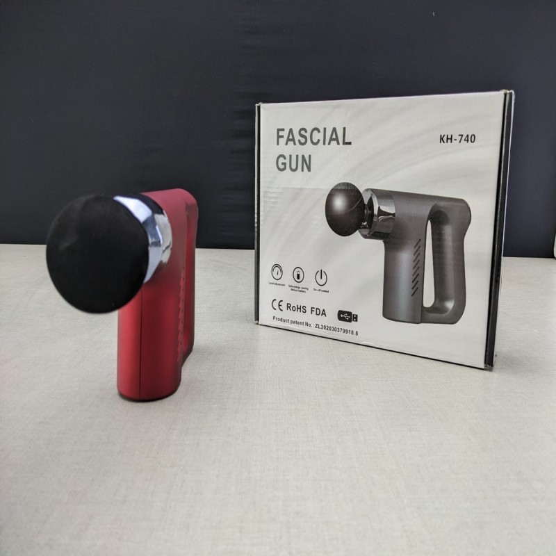 Rechargeable Percussion Massage Gun BLD-740 – 4 Head Options