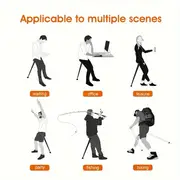 Multifunctional Telescopic Seat – Quick Folding Walking Stick Stool