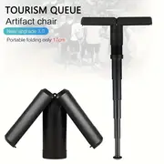 Multifunctional Telescopic Seat – Quick Folding Walking Stick Stool
