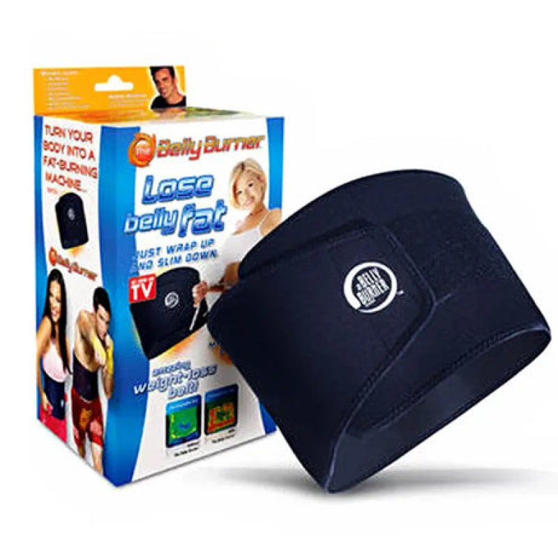 Lose Belly Fat Belt – Slimming Waist Trimmer Belt for Men & Women